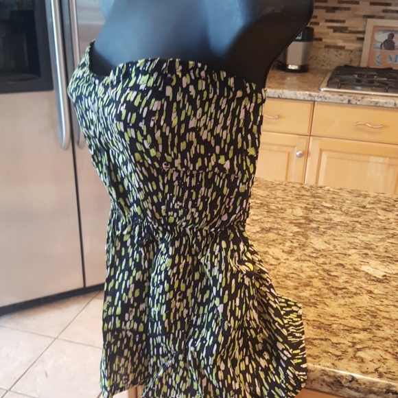 Volcom peplum sleeveless adorable top - Picture 2 of 4